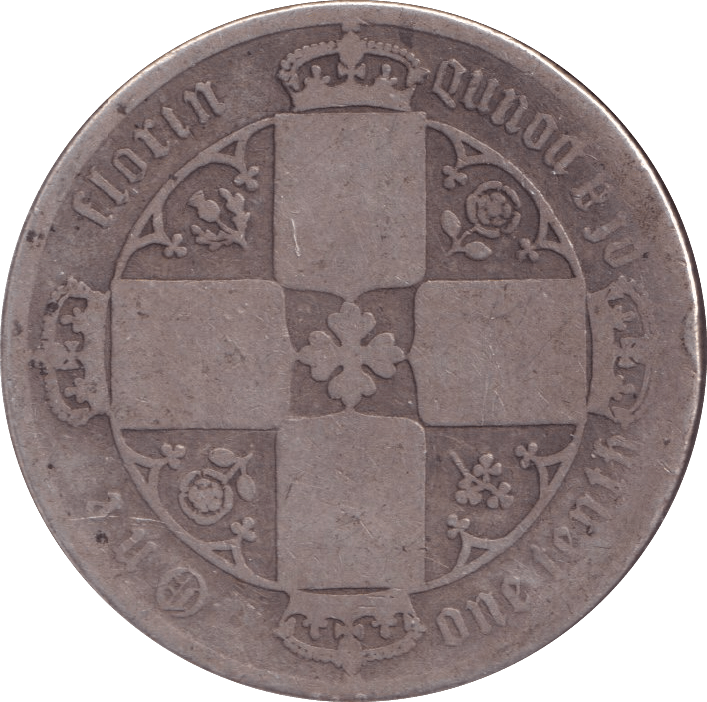 1874 FLORIN ( FAIR ) - FLORIN - Cambridgeshire Coins