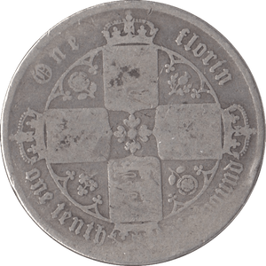 1874 FLORIN ( FAIR ) - FLORIN - Cambridgeshire Coins