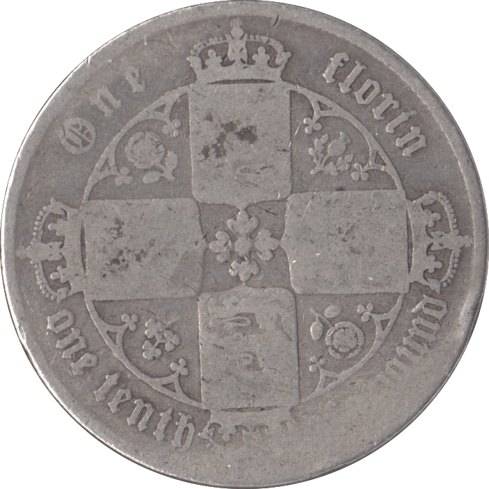 1874 FLORIN ( FAIR ) - FLORIN - Cambridgeshire Coins