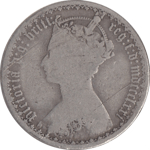 1874 FLORIN ( FAIR ) - FLORIN - Cambridgeshire Coins