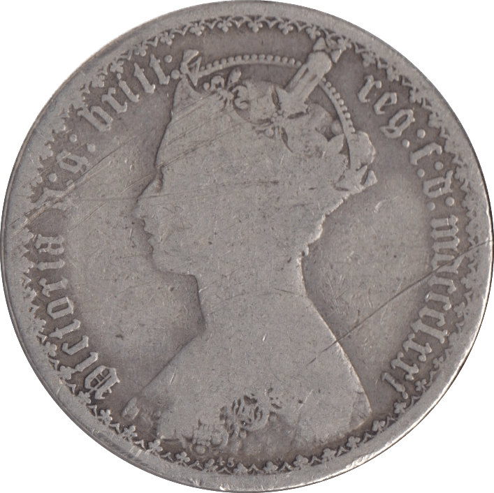 1874 FLORIN ( FAIR ) - FLORIN - Cambridgeshire Coins