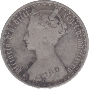 1874 FLORIN ( NF ) - Florin - Cambridgeshire Coins