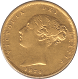 1874 GOLD HALF SOVEREIGN ( GVF ) - HALF SOVEREIGN - Cambridgeshire Coins