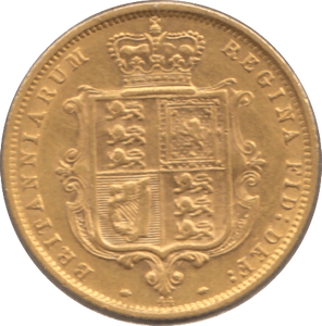 1874 GOLD HALF SOVEREIGN ( GVF ) - HALF SOVEREIGN - Cambridgeshire Coins