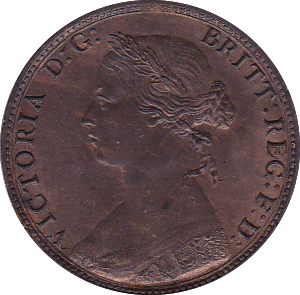1874 H HALFPENNY ( BU ) - Halfpenny - Cambridgeshire Coins