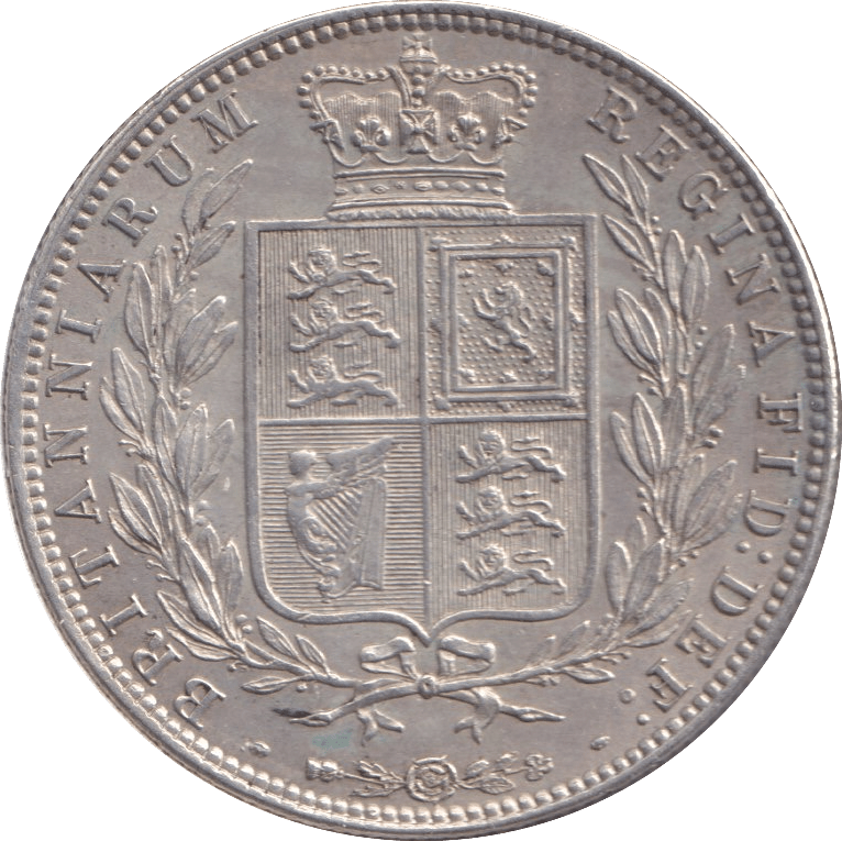 1874 HALFCROWN ( AUNC ) - Halfcrown - Cambridgeshire Coins