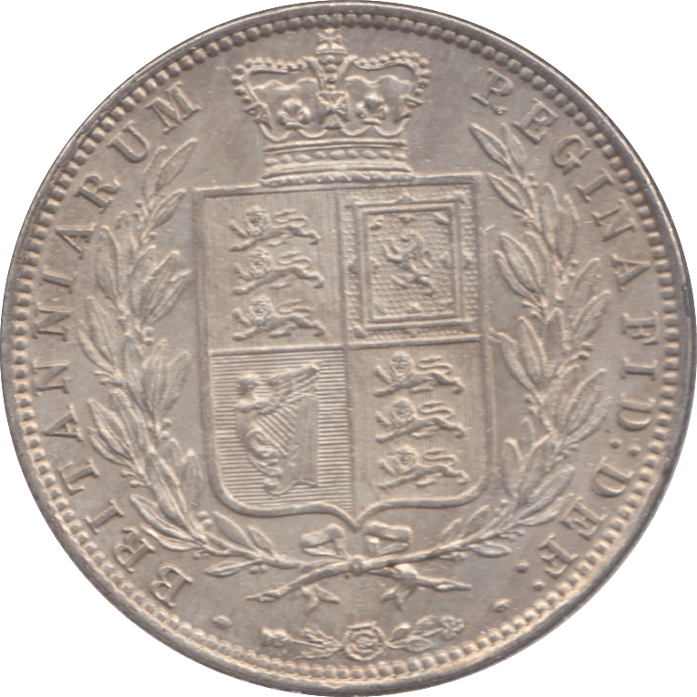1874 HALFCROWN ( AUNC ) - Halfcrown - Cambridgeshire Coins