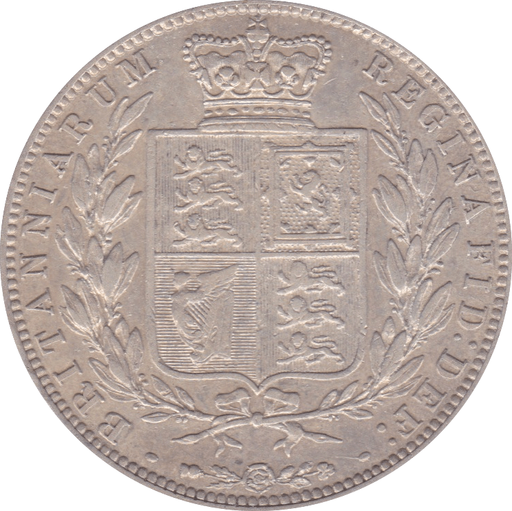 1874 HALFCROWN ( EF ) C - Halfcrown - Cambridgeshire Coins