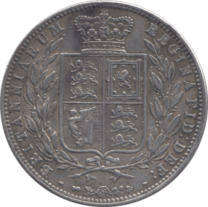 1874 HALFCROWN ( EF ) - Halfcrown - Cambridgeshire Coins