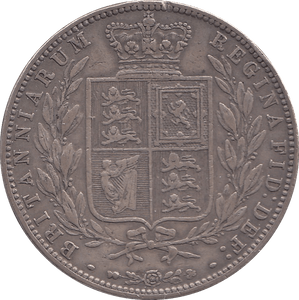 1874 HALFCROWN ( EF ) - Halfcrown - Cambridgeshire Coins