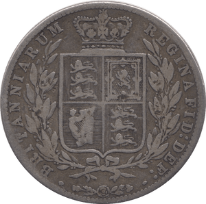 1874 HALFCROWN ( GVF ) 8 - Halfcrown - Cambridgeshire Coins