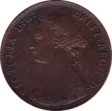 1874 HALFPENNY ( AUNC ) H - Halfpenny - Cambridgeshire Coins
