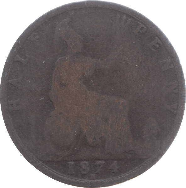 1874 HALFPENNY ( FAIR ) - Halfpenny - Cambridgeshire Coins