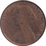 1874 HALFPENNY ( GVF ) - Halfpenny - Cambridgeshire Coins