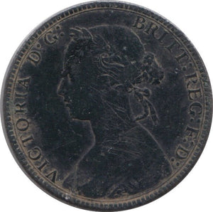 1874 HALFPENNY ( VF ) 6 - Halfpenny - Cambridgeshire Coins