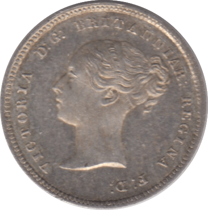 1874 MAUNDY FOURPENCE ( AUNC ) - Maundy Coins - Cambridgeshire Coins