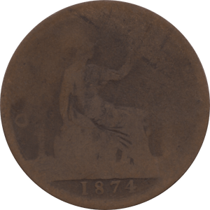 1874 PENNY ( FAIR ) 28 - Penny - Cambridgeshire Coins