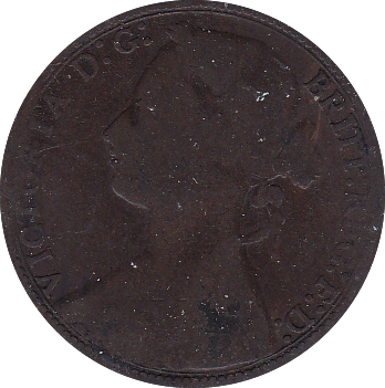 1874 PENNY ( FAIR ) . - Penny - Cambridgeshire Coins