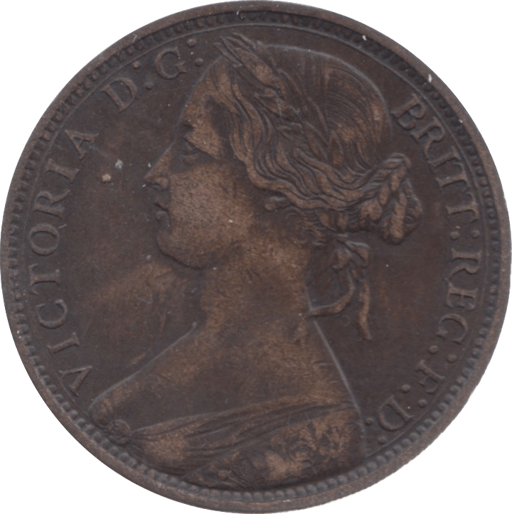 1874 PENNY ( GF ) 7 H - Penny - Cambridgeshire Coins