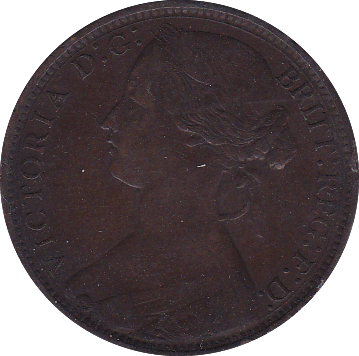 1874 PENNY H ( VF ) B - Penny - Cambridgeshire Coins