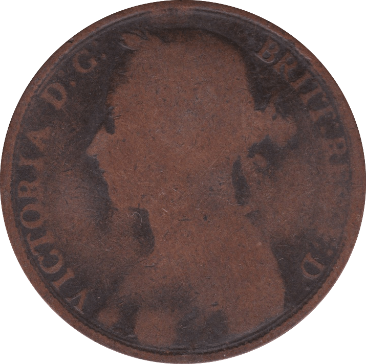 1874 PENNY ( POOR ) - Penny - Cambridgeshire Coins