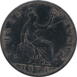 1874 PENNY ( VF ) 6 - Penny - Cambridgeshire Coins