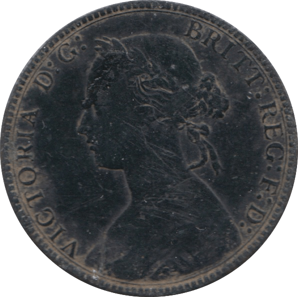 1874 PENNY ( VF ) 6 - Penny - Cambridgeshire Coins