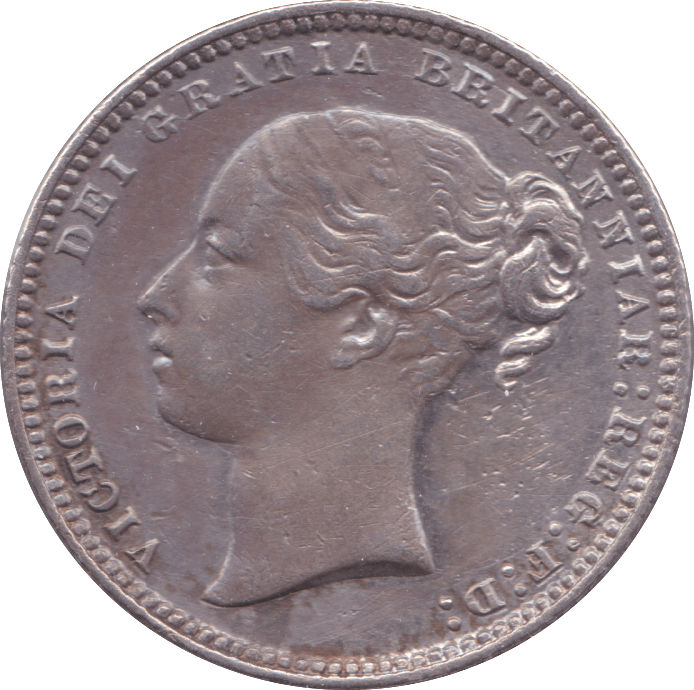 1874 SHILLING ( EF ) DIE 66 - Shilling - Cambridgeshire Coins