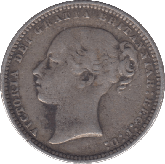 1874 SHILLING ( FINE ) 13 - Shilling - Cambridgeshire Coins