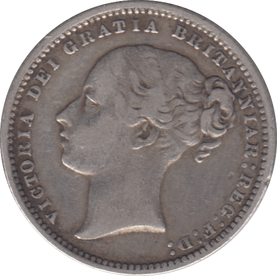 1874 SHILLING ( GVF ) DIE 4 - Shilling - Cambridgeshire Coins
