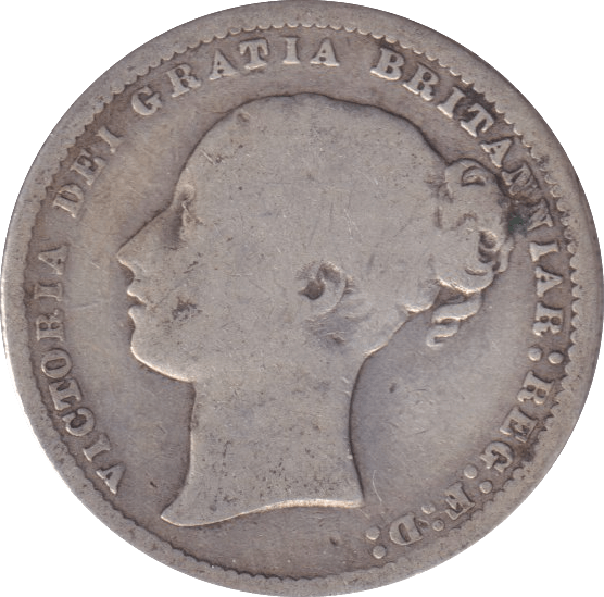 1874 SHILLING ( NF ) - Shilling - Cambridgeshire Coins