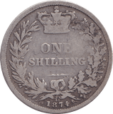 1874 SHILLING ( NF ) - Shilling - Cambridgeshire Coins