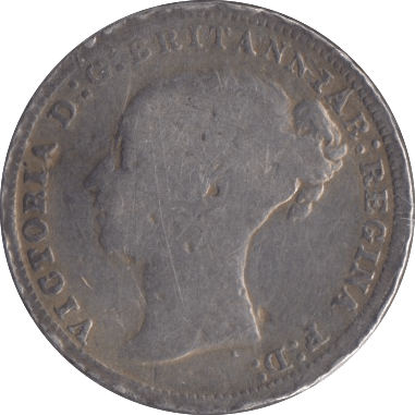 1874 SILVER THREEPENCE ( FAIR ) - Threepence - Cambridgeshire Coins