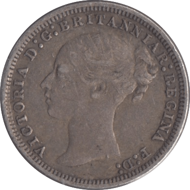 1874 SILVER THREEPENCE ( GF ) - Threepence - Cambridgeshire Coins