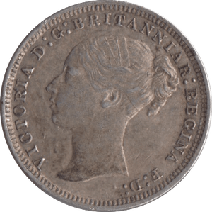 1874 SILVER THREEPENCE ( GVF ) - Threepence - Cambridgeshire Coins