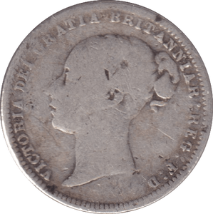 1874 SIXPENCE ( FINE ) - Sixpence - Cambridgeshire Coins