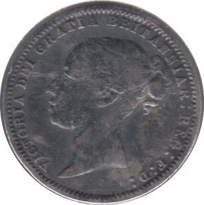 1874 SIXPENCE ( GF ) - Sixpence - Cambridgeshire Coins