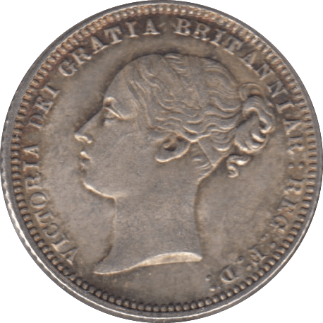 1874 SIXPENCE ( GVF ) DIE 1 - Sixpence - Cambridgeshire Coins