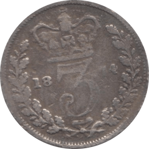 1874 THREEPENCE ( FINE ) - Threepence - Cambridgeshire Coins