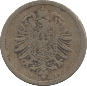 1875 5 PFENNIG GERMANY - WORLD COINS - Cambridgeshire Coins