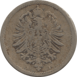 1875 5 PFENNIG GERMANY - WORLD COINS - Cambridgeshire Coins