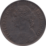 1875 FARTHING ( EF ) H - Farthing - Cambridgeshire Coins
