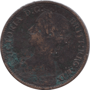 1875 FARTHING ( GF ) 1 - Farthing - Cambridgeshire Coins