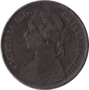 1875 FARTHING ( UNC ) H - Farthing - Cambridgeshire Coins