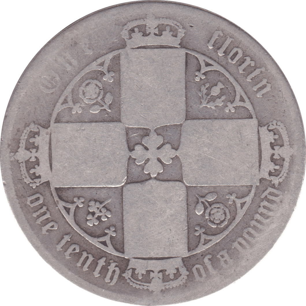 1875 FLORIN ( FAIR ) B - Florin - Cambridgeshire Coins