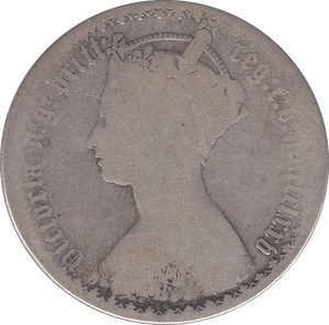 1875 FLORIN ( FAIR ) DIE 74 - Florin - Cambridgeshire Coins