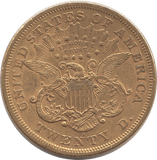 1875 GOLD 20 DOLLAR USA SAN FRANCISCO MINT - Gold World Coins - Cambridgeshire Coins