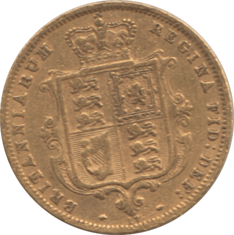 1875 GOLD HALF SOVEREIGN ( GF ) - Half Sovereign - Cambridgeshire Coins