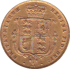 1875 GOLD HALF SOVEREIGN ( GVF ) - Half Sovereign - Cambridgeshire Coins