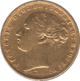 1875 GOLD SOVEREIGN ( GVF ) MELBOURNE MINT REF 1 - Sovereign - Cambridgeshire Coins